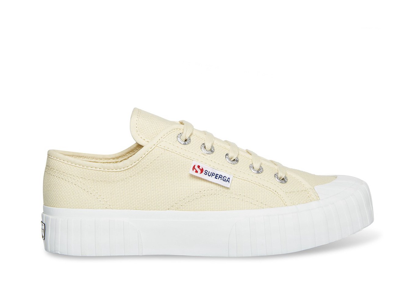 Alpargata Superga Mujer Beige - 2630 Stripe - 049157HEZ